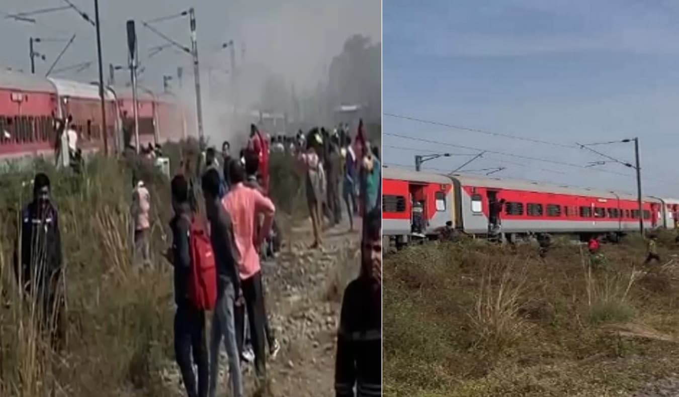 बिहार में टला बड़ा रेल हादसा, संपर्क क्रांति एक्सप्रेस के पहिये से अचानक निकलने लगा धुआं, मची अफरा-तफरी
