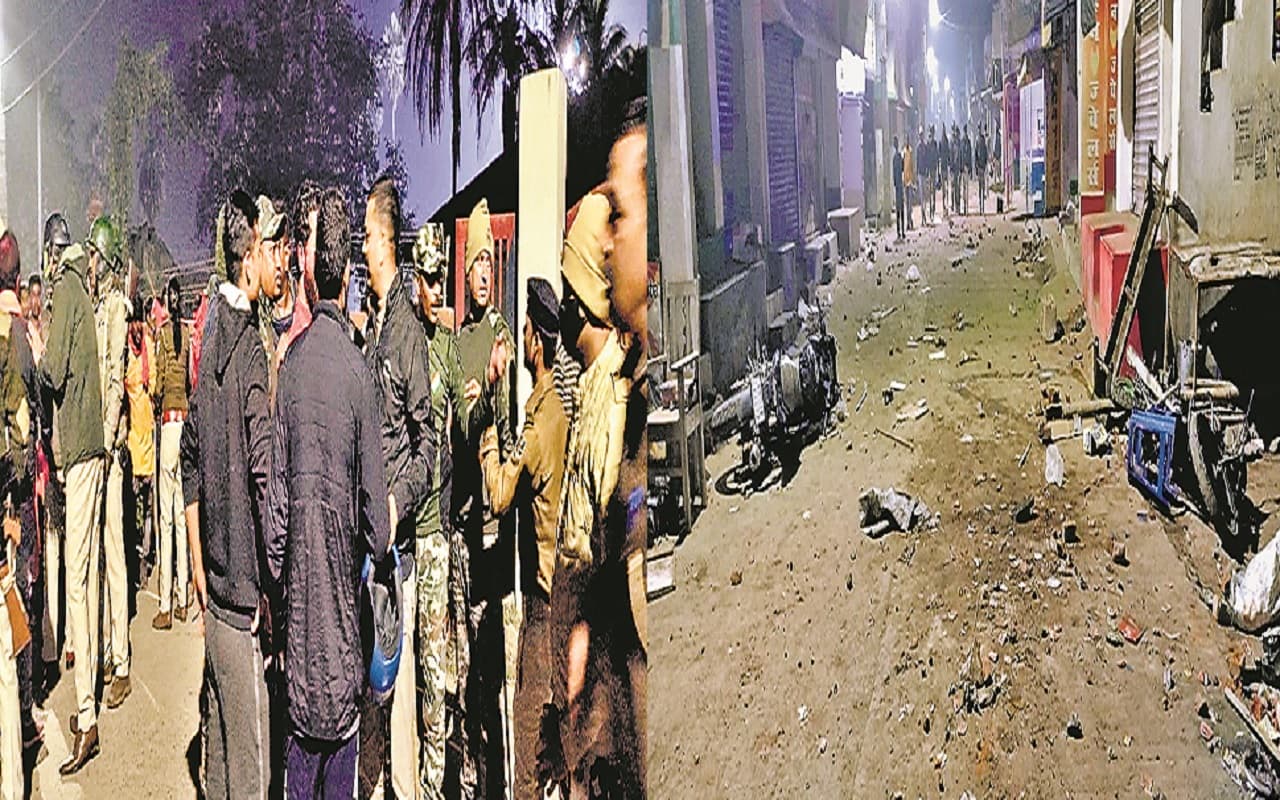 बिहार के दरभंगा में मूर्ति विसर्जन जुलूस पर पथराव, दो पक्षों की झड़प में डेढ़ दर्जन लोग जख्मी, पुलिस छावनी में बदला इलाका