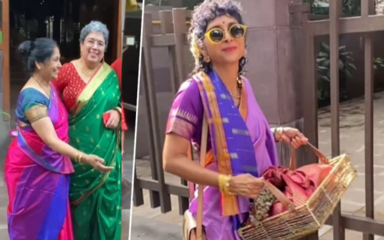 इरा खान की हल्दी में नौवारी साड़ी में नजर आईं किरण राव, जानिए 9 मीटर की साड़ी की क्या है खासियत