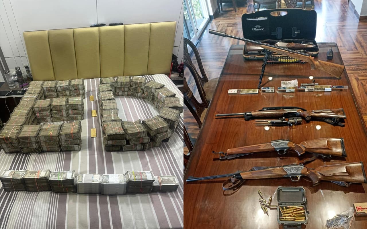 पूर्व विधायक दिलबाग सिंह के यहां 5 करोड़ कैश, 5 किलो सोना समेत अवैध विदेशी हथियार बरामद, ED ने दी जानकारी