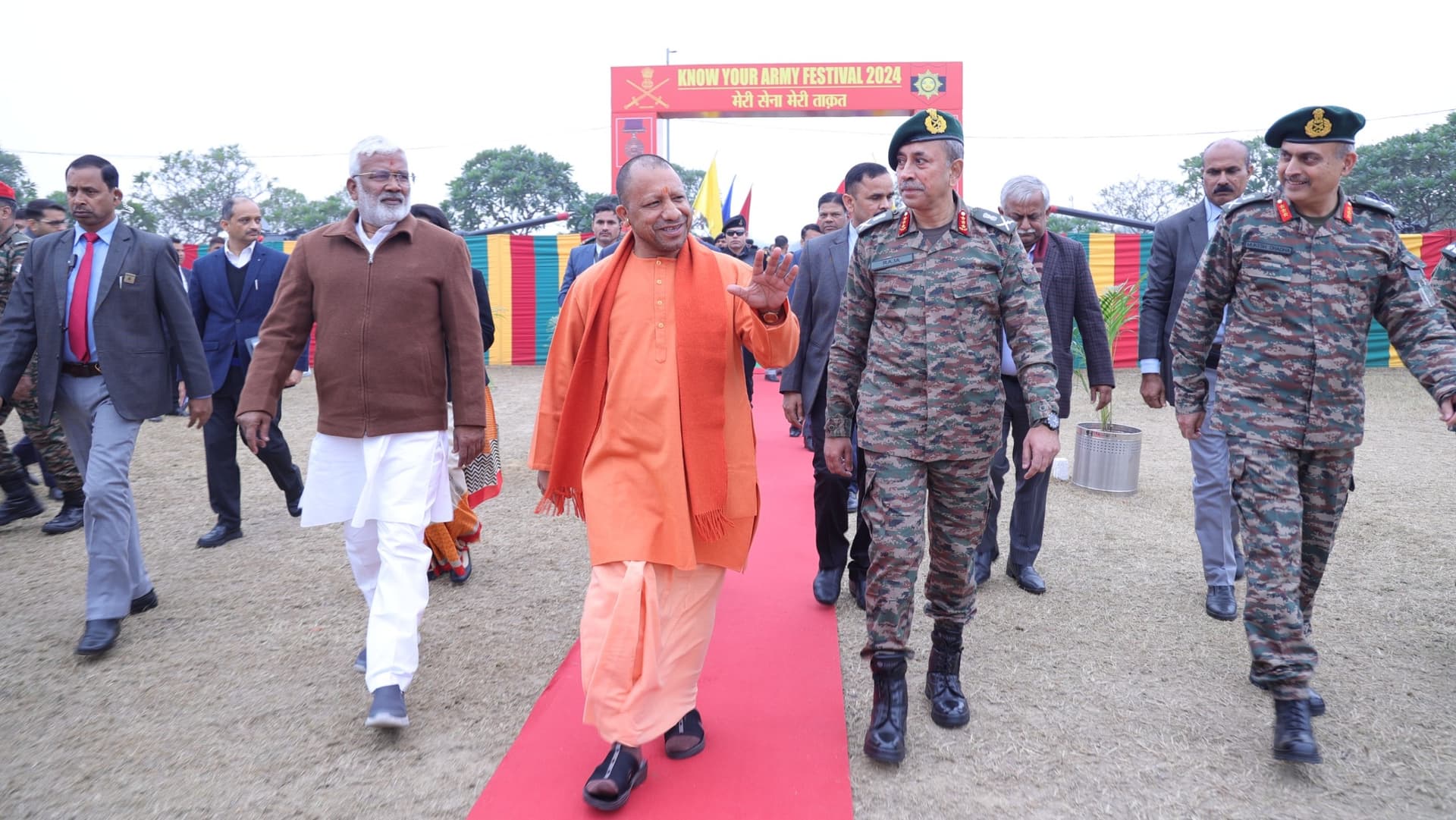 Know Your Army: मध्य कमान में ‘नो योर आर्मी’ फेस्टिवल का शुभारंभ, सीएम योगी ने कहा शक्ति का प्रतीक है सेना