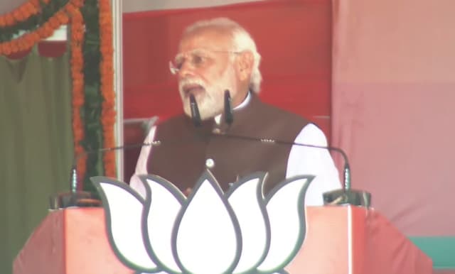 UP Chunav 2022: महाराजगंज में पीएम मोदी ने की सीमा सुरक्षा की बात, बोले- आपका एक वोट करेगा देश को मजबूत