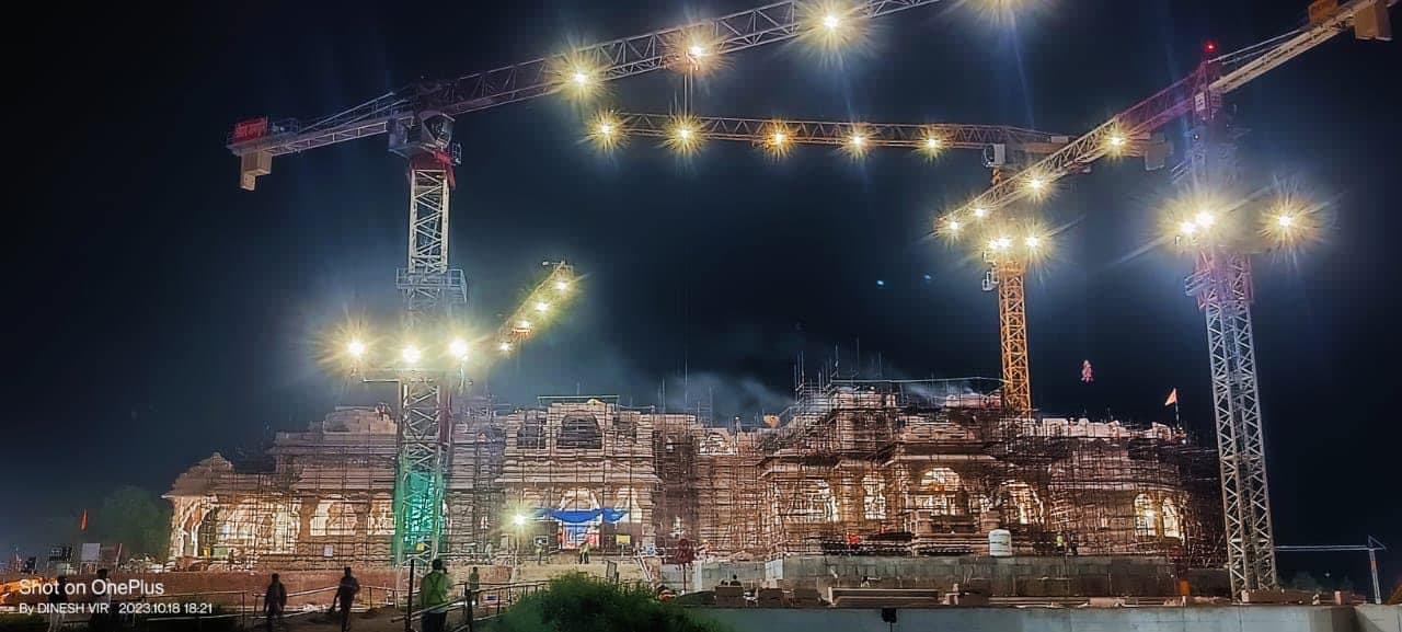 अयोध्या राम मंदिर: प्राण प्रतिष्ठा समारोह में बार कोड के जरिए ही मिलेगी एंट्री, टिन शेड शहर कराया जा रहा तैयार