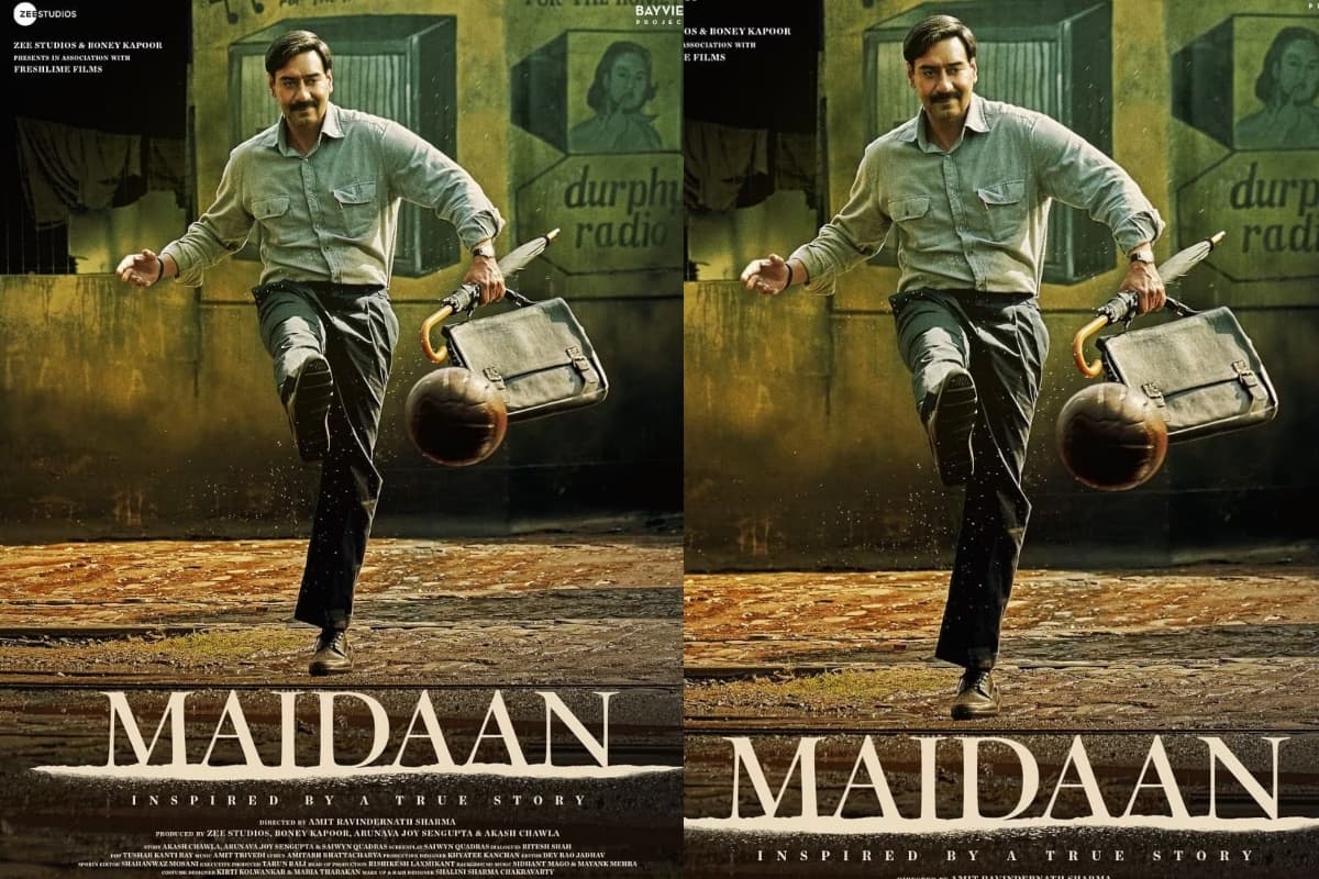 Maidaan Trailer: मैदान पर खिलाड़ियों को फुटबॉल के गुर सिखा रहे अजय देवगन, देखें धमाकेदार ट्रेलर