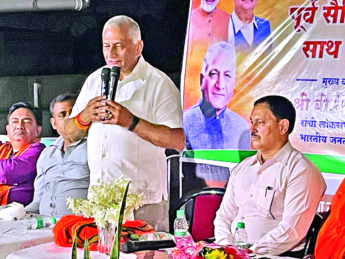सेना की ही तरह देश के लिए बलिदान होने को तैयार रहते हैं भाजपा कार्यकर्ता : वीके सिंह