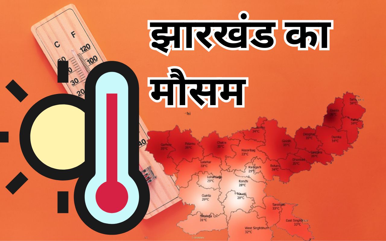 Weather Forecast: रांची का तापमान इस दिन होगा 40 डिग्री, झारखंड के लिए HEAT WAVE का अलर्ट