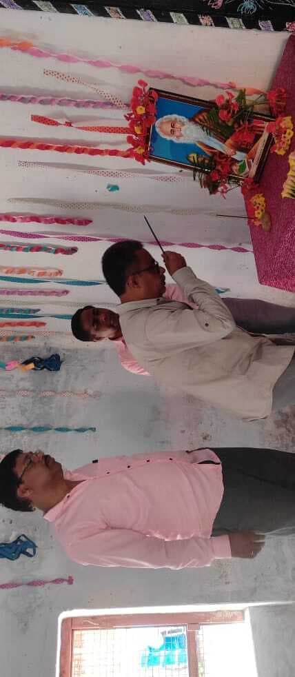 अन्नदा उवि में मनायी रवींद्रनाथ टैगोर की जयंती अन्नदा उवि में मनायी रवींद्रनाथ टैगोर की जयंती