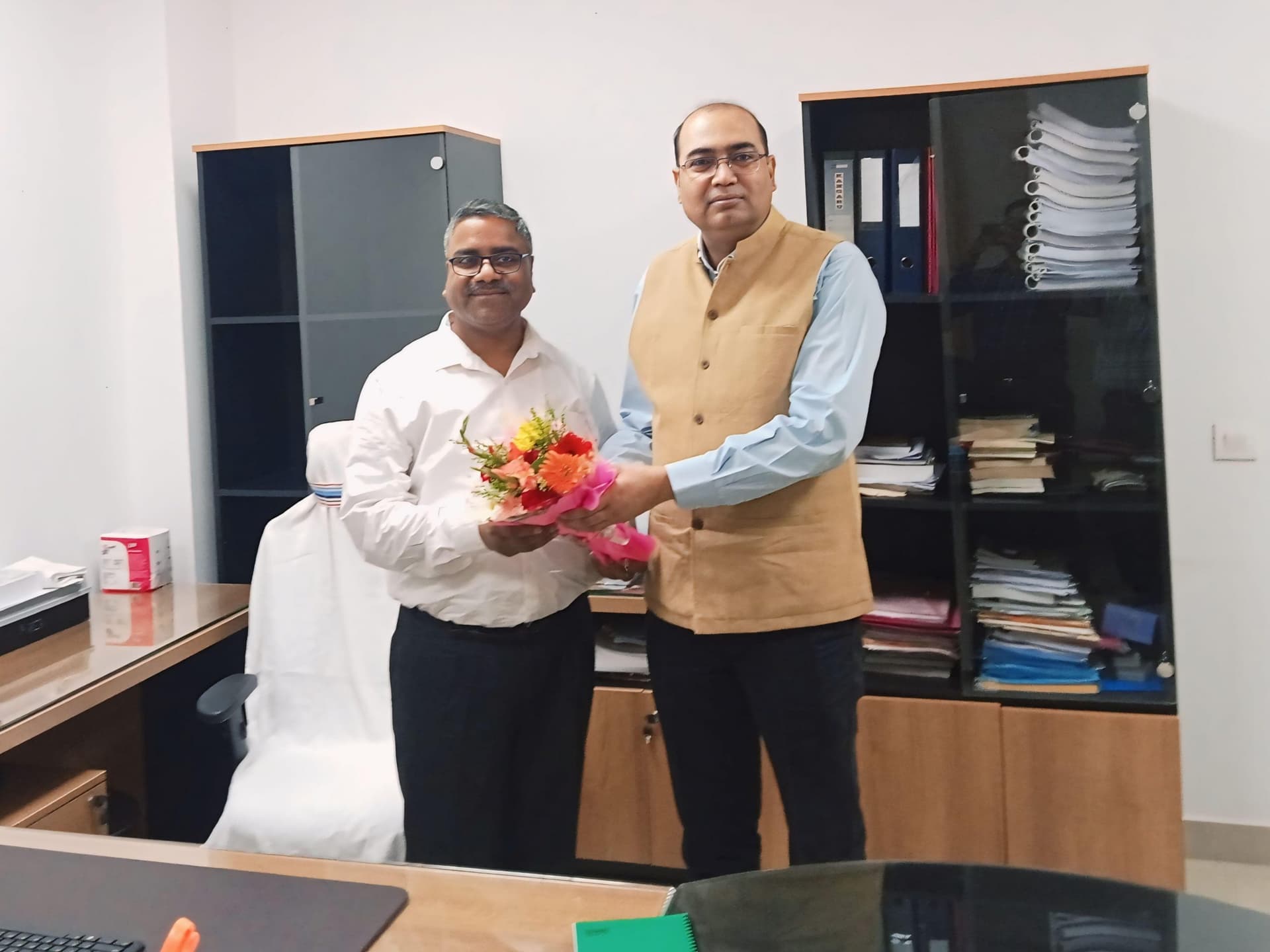 ट्रिपल आइटी को शिक्षण व शोध क्षेत्र में उत्कृष्ट बनाने का लक्ष्य होगा : प्रो राजीव श्रीवास्तव