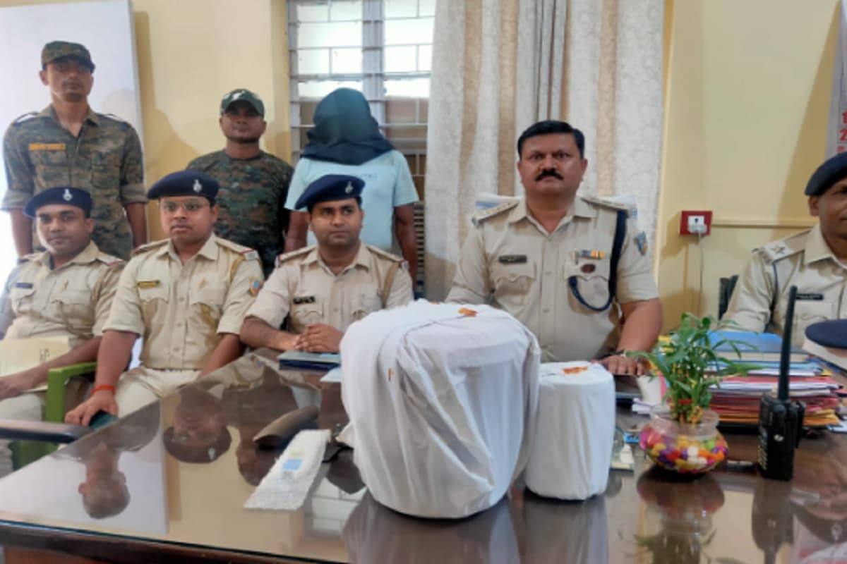 साहिबगंज के राजमहल में 2 किलो गांजा के साथ एक गिरफ्तार, भेजा गया जेल