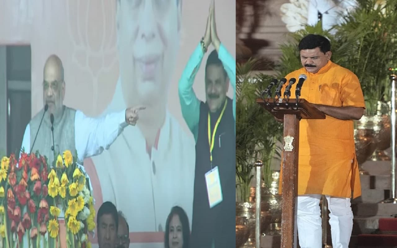 अमित शाह और बिहार से मंत्री बने सतीश दुबे से जुड़ा पुराना वाक्या जानिए, साल भर पहले हुई रैली में क्या हुआ था..