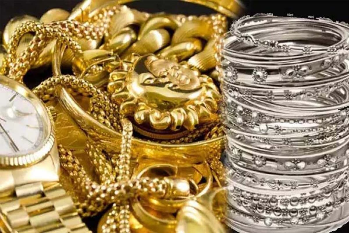 चांदी में जोरदार उछाल, Gold 100 रुपये मजबूत