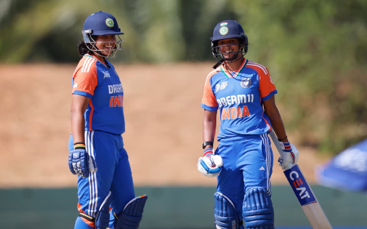 INDW vs UAEW: भारत ने यूएई को दिया 202 रनों का लक्ष्य, हरमनप्रीत और ऋचा ने जड़ा पचासा