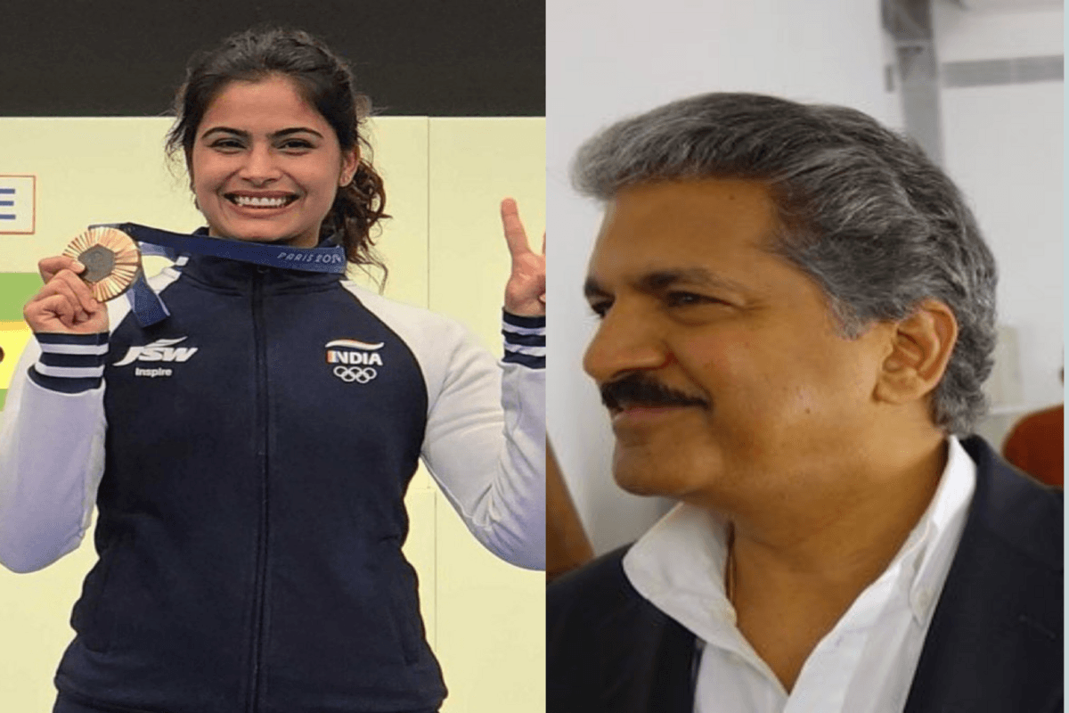 Paris Olympics 2024:‘पदक कांस्य है, लेकिन लुक शुद्ध सोना है’: मनु भाकर की ऐतिहासिक ओलंपिक जीत पर आनंद महिंद्रा