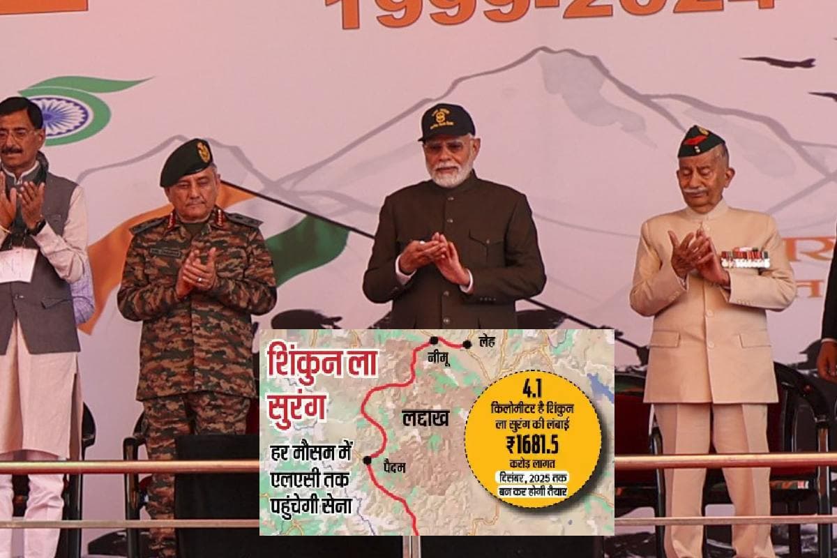 Shinku la Tunnel in Ladakh: लद्दाख में दुनिया की सबसे ऊंची सुरंग, टेंशन में चीन