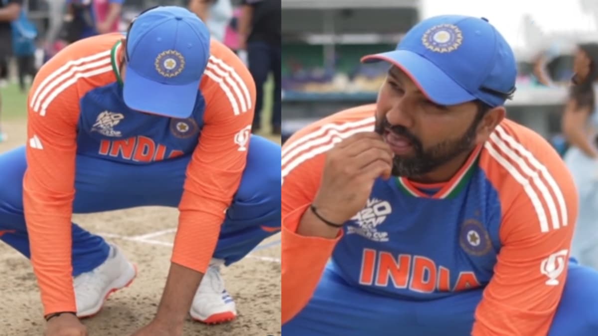T20 World Cup जीत के बाद पिच की मिट्टी खाने का Rohit Sharma ने बताया कारण