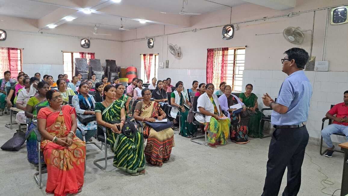 एएनएम को फाइलेरिया की दवा खिलाने का मिला प्रशिक्षण