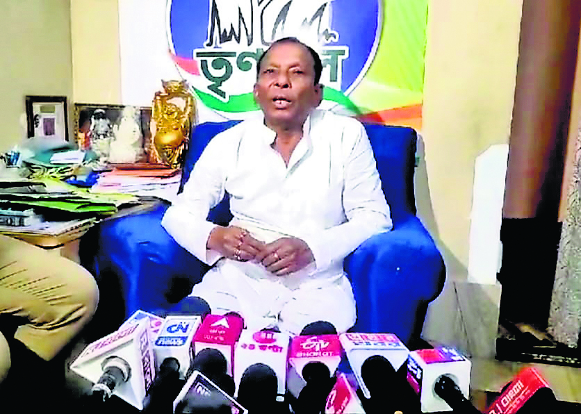 विधानसभा पहुंचे पूर्व मंत्री अखिल गिरि पर मुख्यमंत्री से नहीं हो सकी मुलाकात