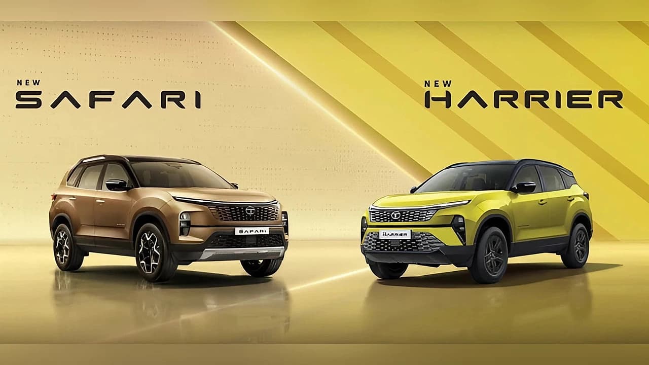 भारत की दो बेस्ट एसयूवी Tata Safari और Harrier पर 1.65 लाख तक की छूट