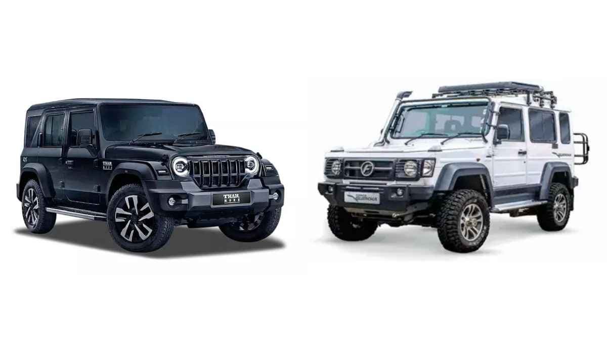 Mahindra Thar Roxx खरीदें या Force Gurkha, जानें प्राइस से लेकर फीचर तक की जानकारी