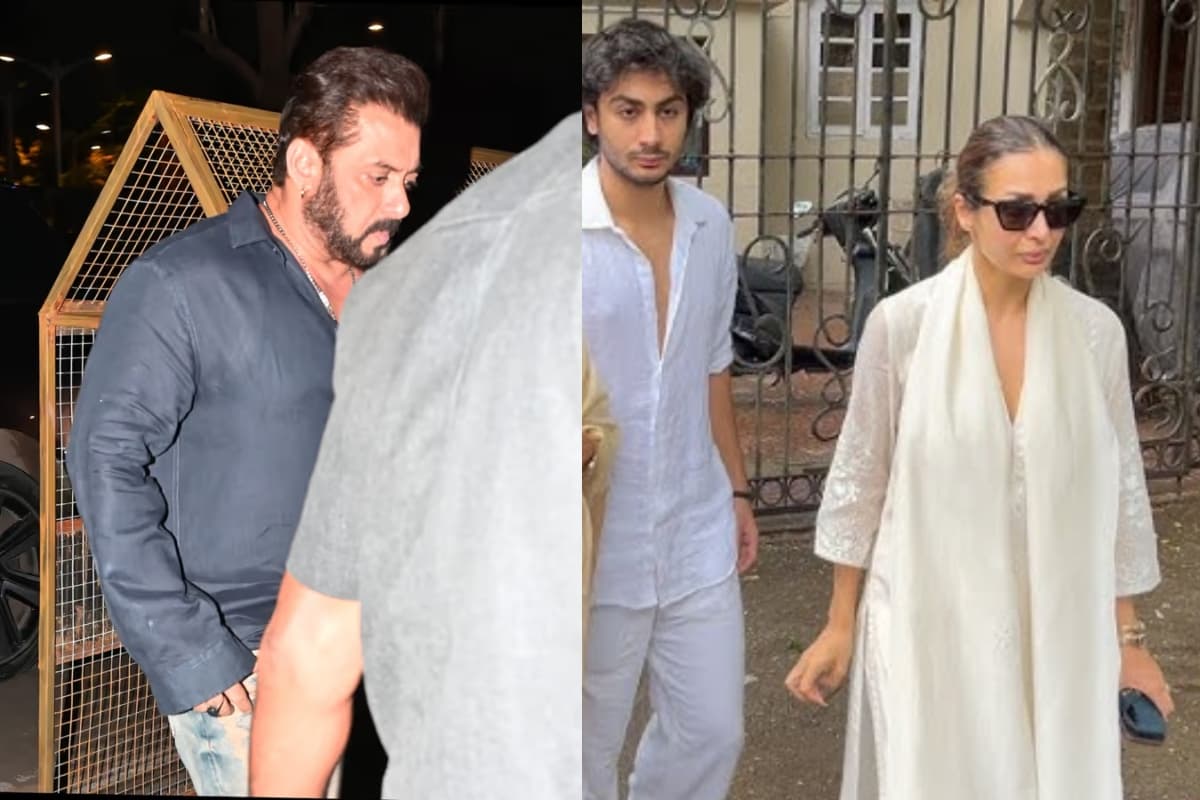 Salman Khan सालों की दुश्मनी भूल Ex भाभी मलाइका का दुख बांटने पहुंचे उनके घर, फैंस बोले- दुख में साथ…