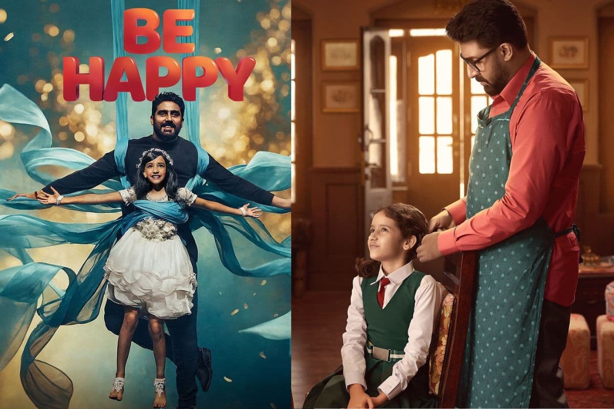 Be Happy: रेमो डिसूजा की फिल्म ‘बी हैप्पी’ का पहला पोस्टर रिलीज, बेटी और पिता के रोल में दिखें अभिषेक बच्चन-इनायत