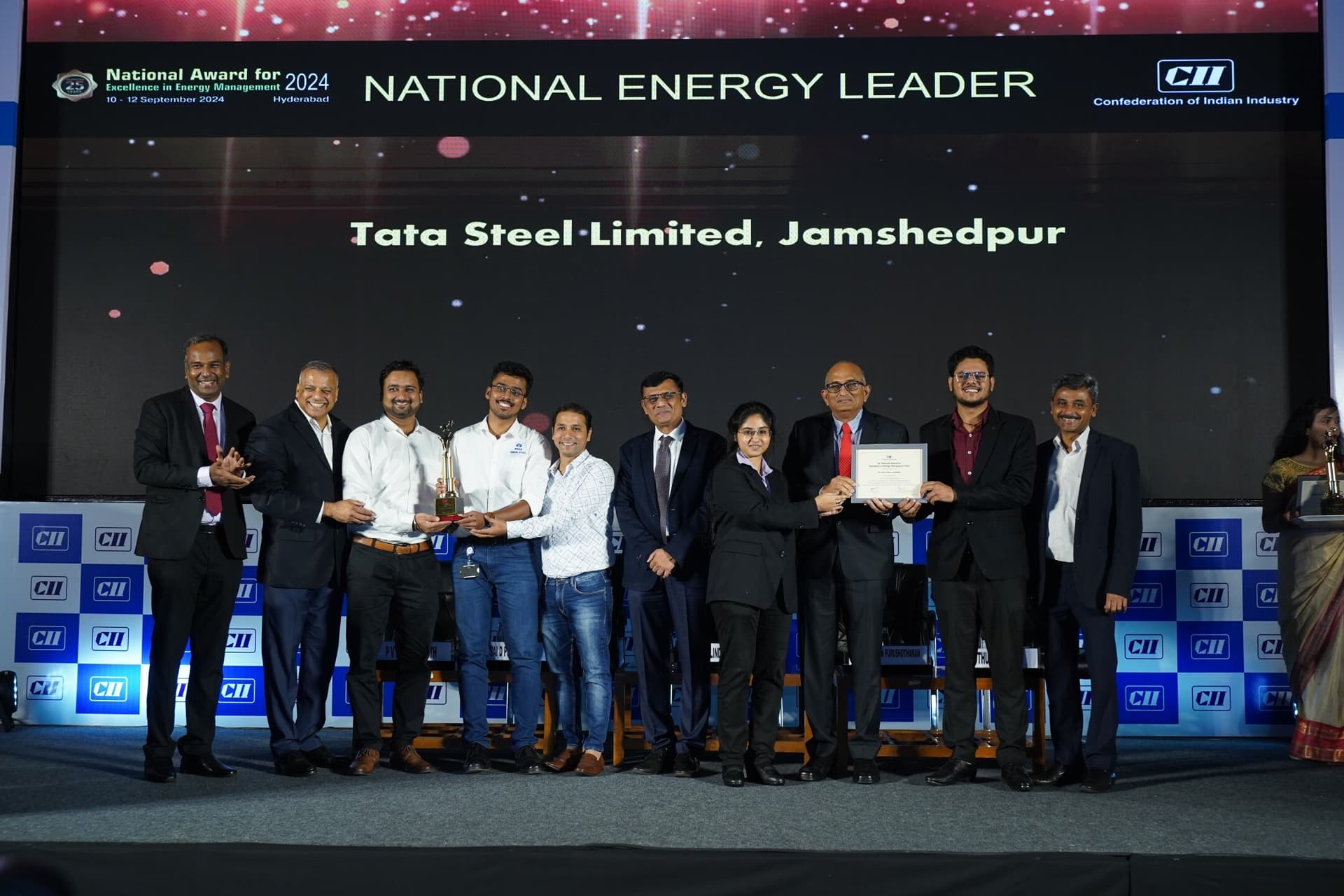 Tata Steel News : ऊर्जा प्रबंधन में उत्कृष्टता के लिए टाटा स्टील को मिला नेशनल एनर्जी लीडर का अवार्ड