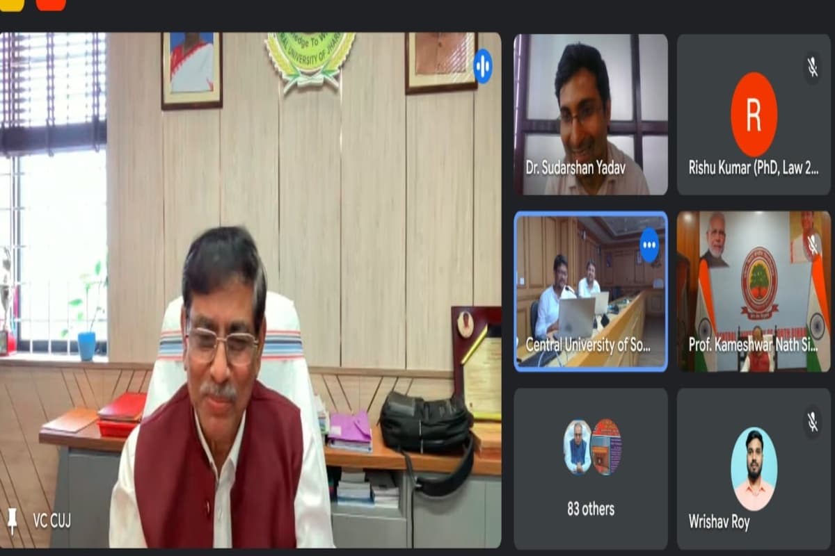 सीयूजे के फैकल्टी डेवलपमेंट प्रोग्राम में बोले वीसी प्रो क्षिति भूषण दास, भारतीय मूल्यों से भारत बनेगा विकसित और आत्मनिर्भर