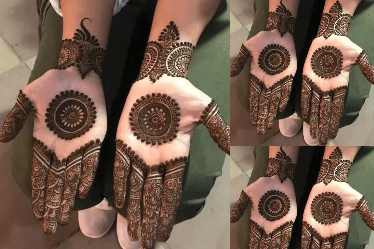 Karwa Chauth Center Mehndi Design: आपके हाथों पर खूब जचेंगी ये सेंटर मेहंदी डिजाइन