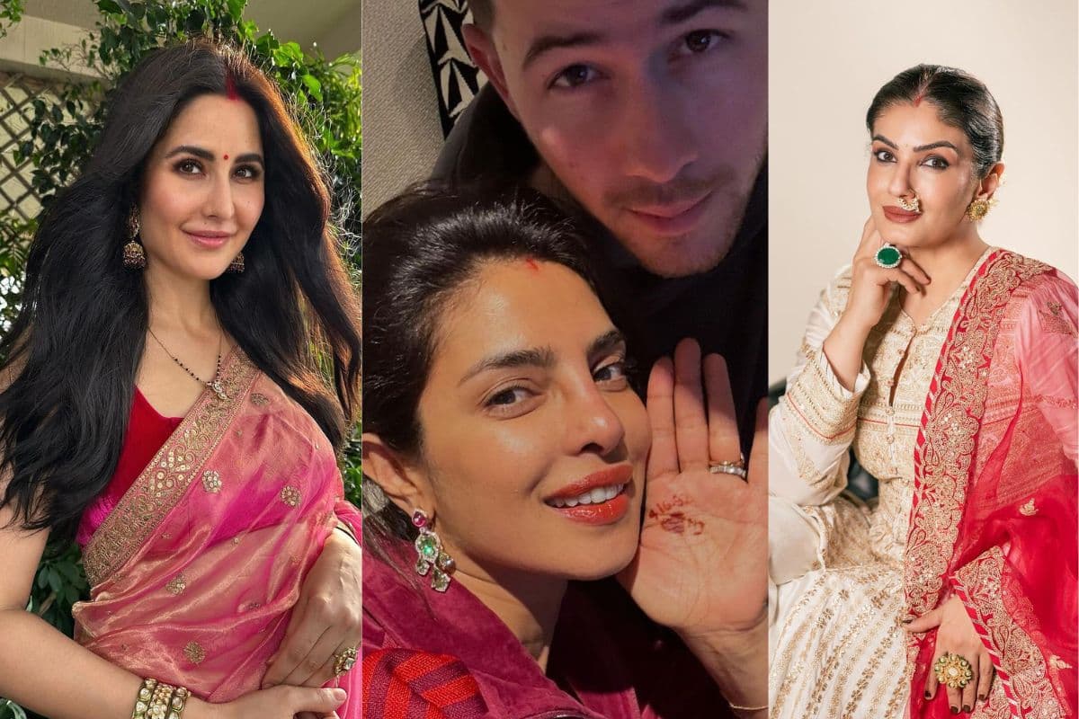 Karwa Chauth 2024: कैटरीना-प्रियंका से लेकर रवीना टंडन तक, इन सेलेब्स ने शेयर की करवा चौथ की खूबसूरत तस्वीरें