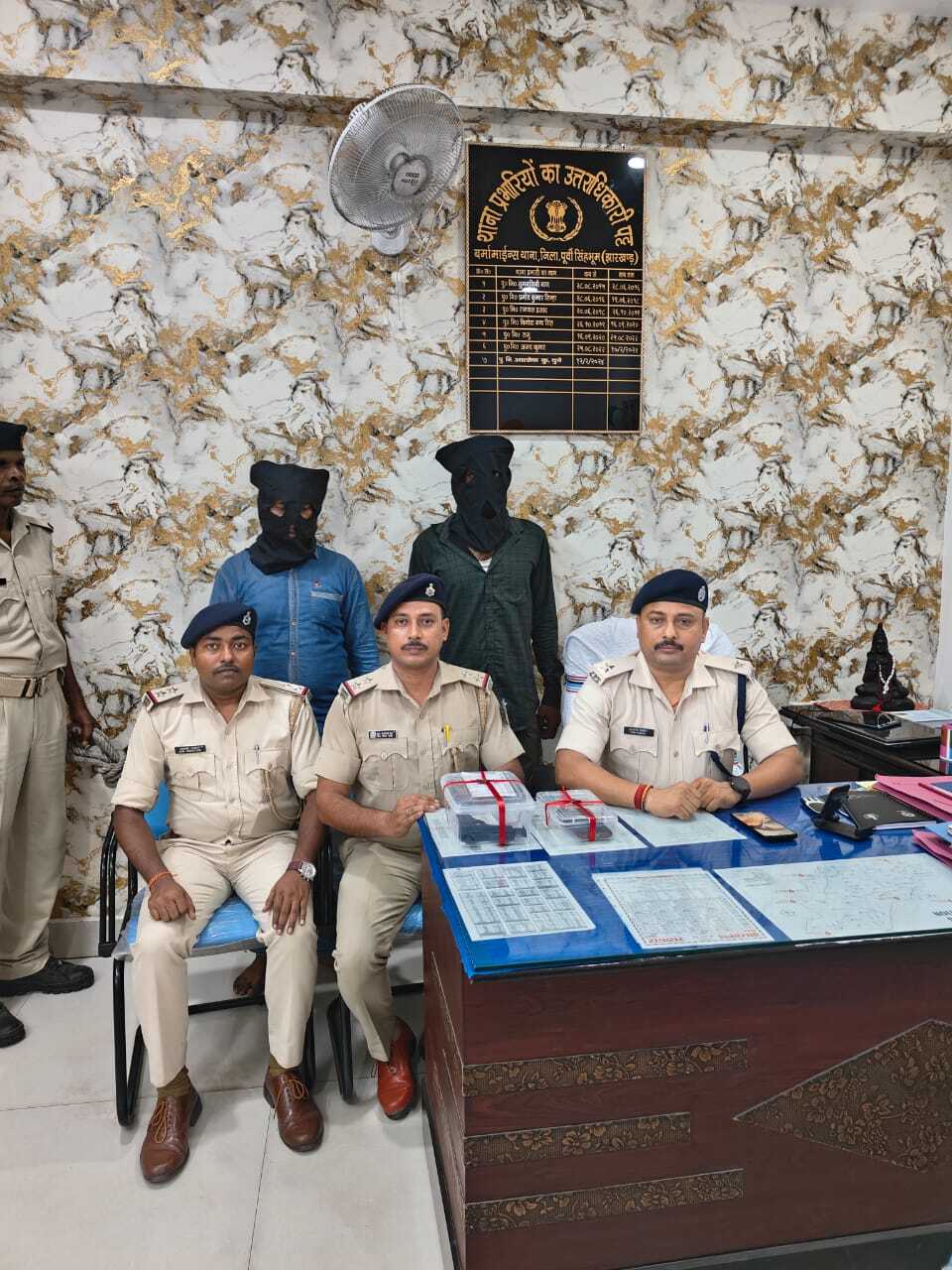 Jamshedpur News : रंगदारी मांगने का आरोपी गिरफ्तार, हथियार बरामद