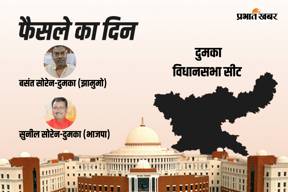 Basant Soren vs Sunil Soren: हेमंत सोरेन के भाई बसंत सोरेन को दुमका में मिल रही कड़ी टक्कर