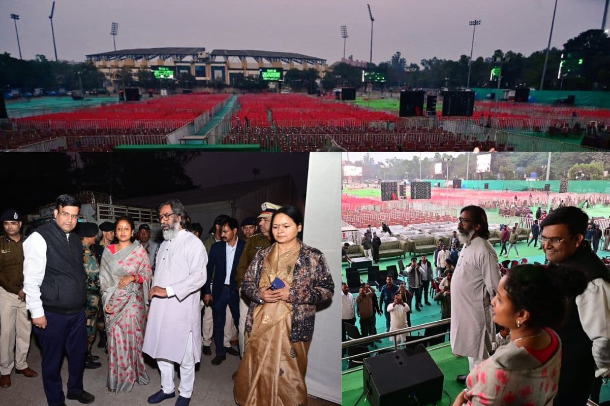 Hemant Soren Oath Ceremony: हेमंत सोरेन सरकार के शपथ ग्रहण की कैसी है तैयारी? आएंगे राहुल गांधी समेत ये दिग्गज