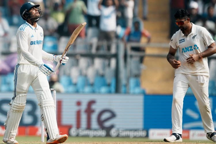 Ind vs Nz: फिर ढेर हुए सूरमा, 31 रन पर 5 विकेट गिरे, भारत पर क्लीन स्वीप का खतरा