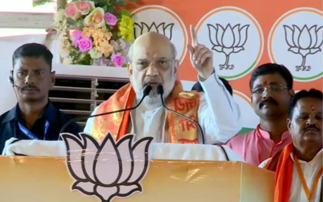 जेएमएम-कांग्रेस-आरजेडी झारखंड को अपना एटीएम बनाना चाहते हैं, गिरिडीह में बोले अमित शाह, देखें Video