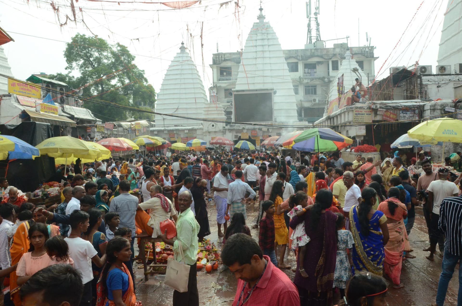देवोत्थान एकादशी : बाबा मंदिर में अनुष्ठान करानेवालों का लगा तांता