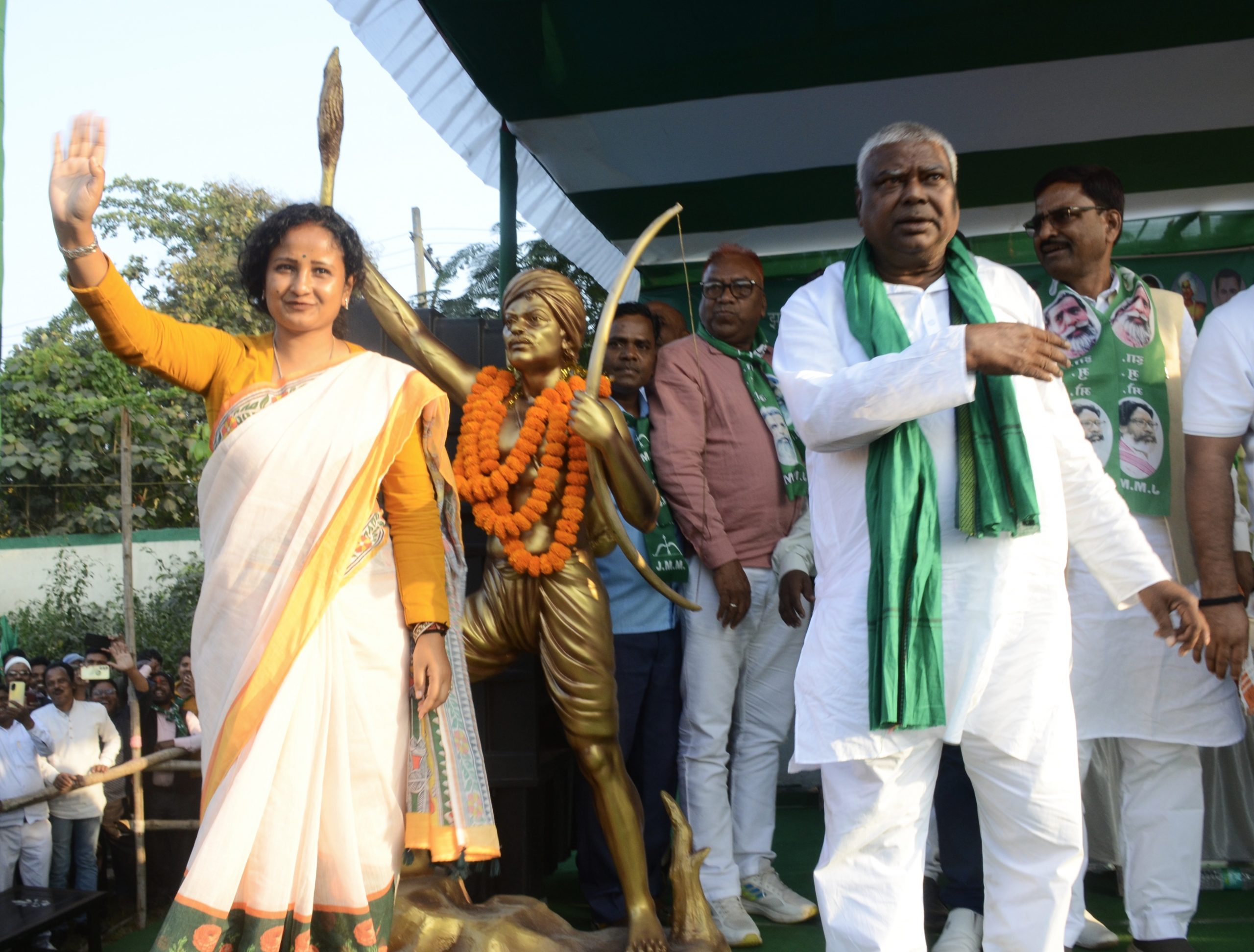 political news : झारखंड की सभ्यता-संस्कृति की रक्षा अबुआ सरकार से ही संभव : कल्पना सोरेन