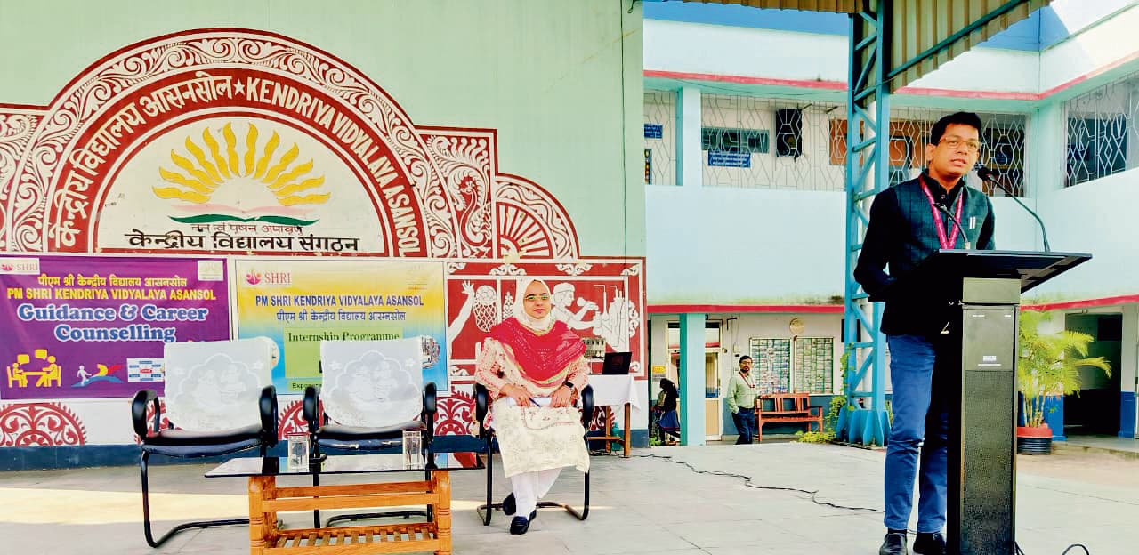 पीएम श्री केंद्रीय विद्यालय आसनसोल में विद्यार्थियों के लिए काउंसलिंग