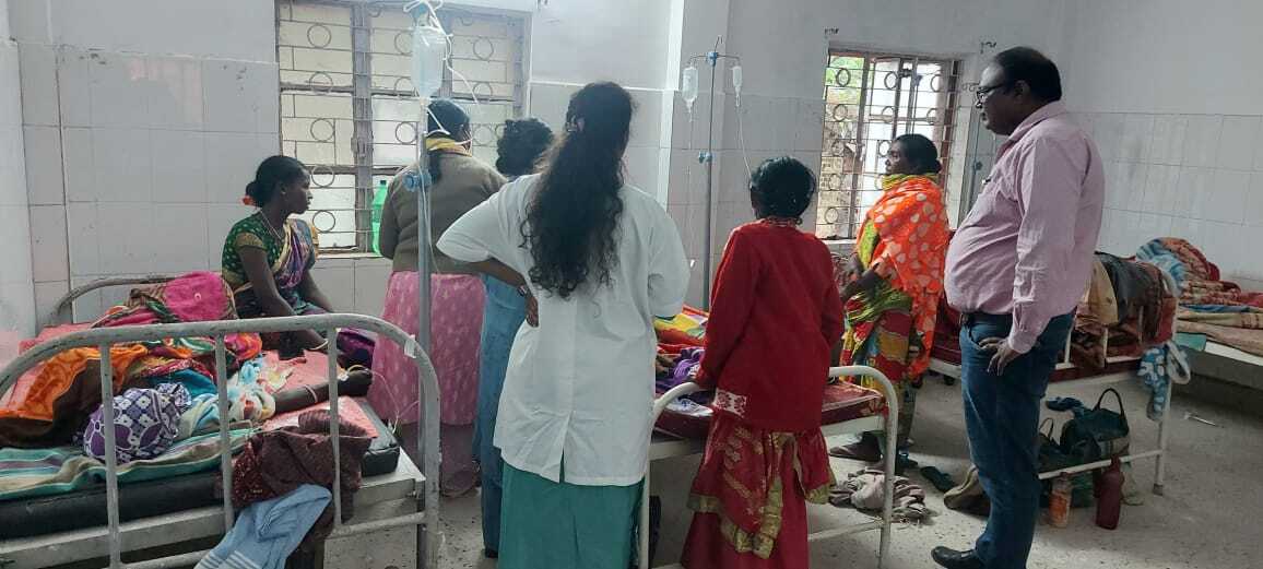 सरसडंगाल में डायरिया से आठ लोग आक्रांत, एक रेफर