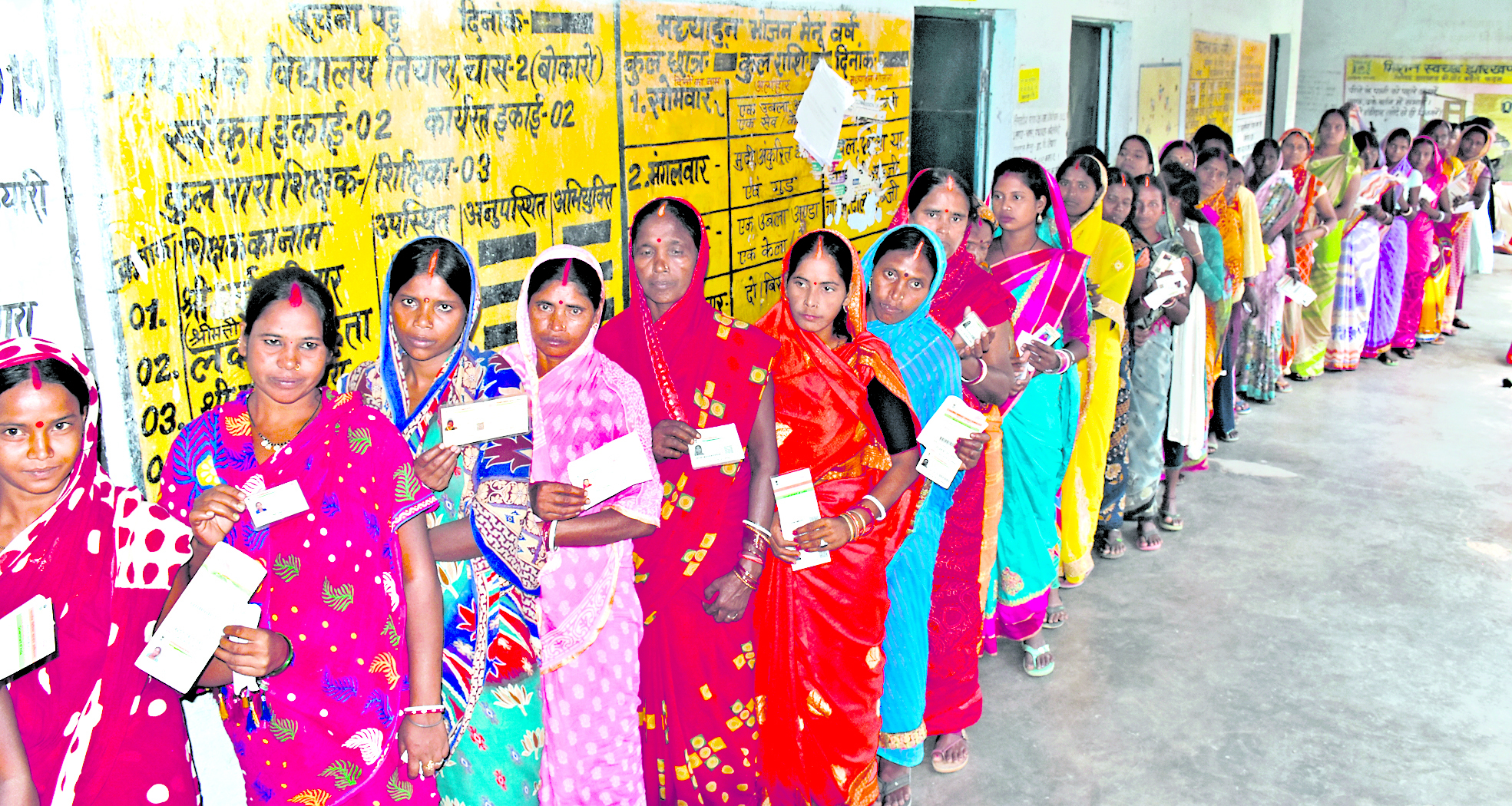 BOKARO NEWS : बोकारो व चंदनकियारी विस क्षेत्र में आधी आबादी का वोट रहा निर्णायक