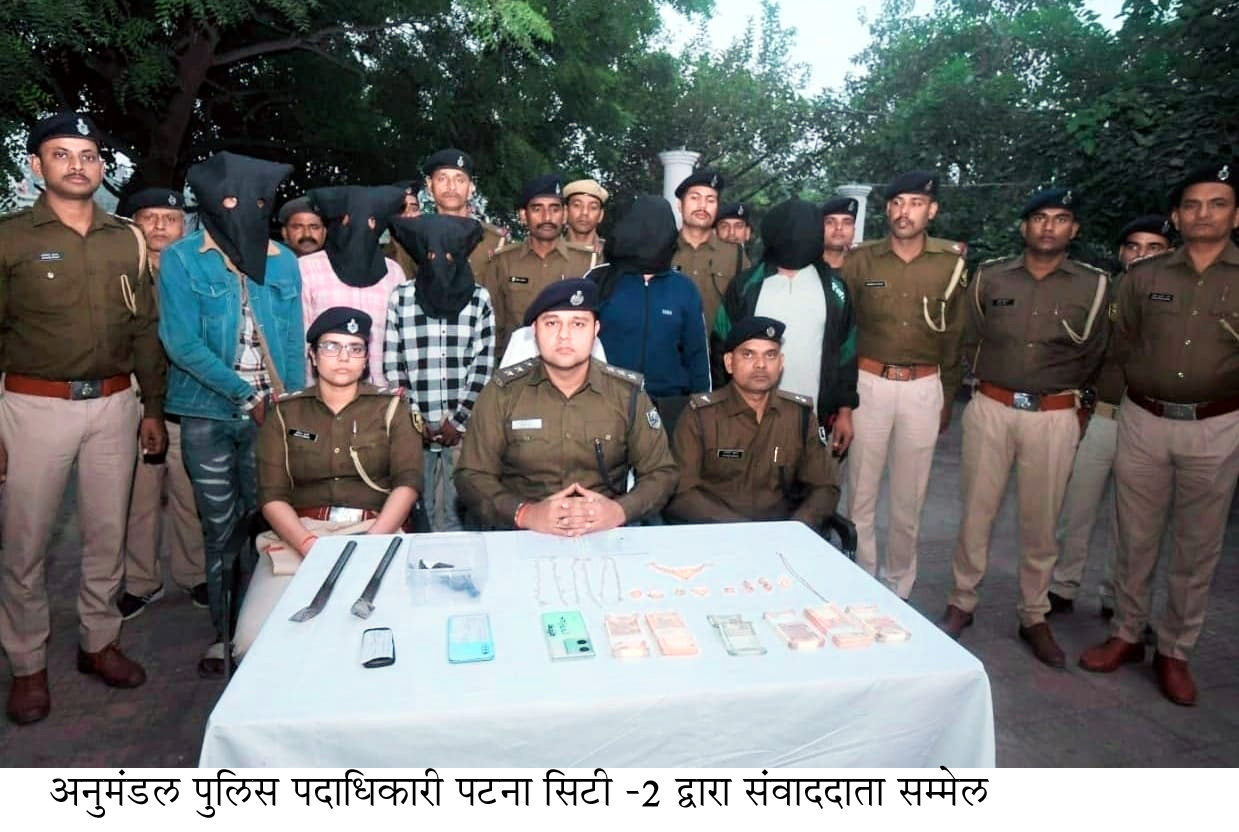 दुकानों में चोरी करने वाले अंतरप्रांतीय गिराेह के दो धराये