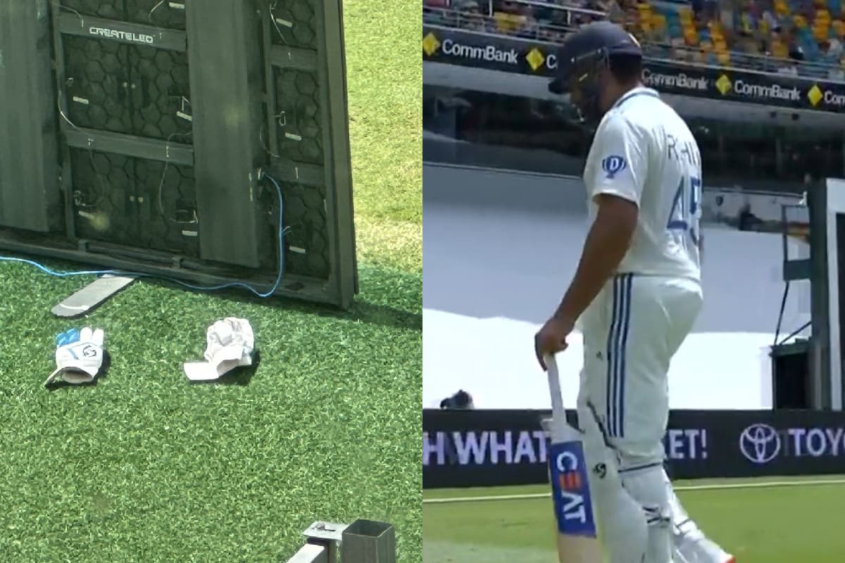 IND vs AUS: रोहित शर्मा ने दिये रिटायरमेंट के संकेत, आउट होने के बाद मैदान के बाहर फेंका ग्लव्स