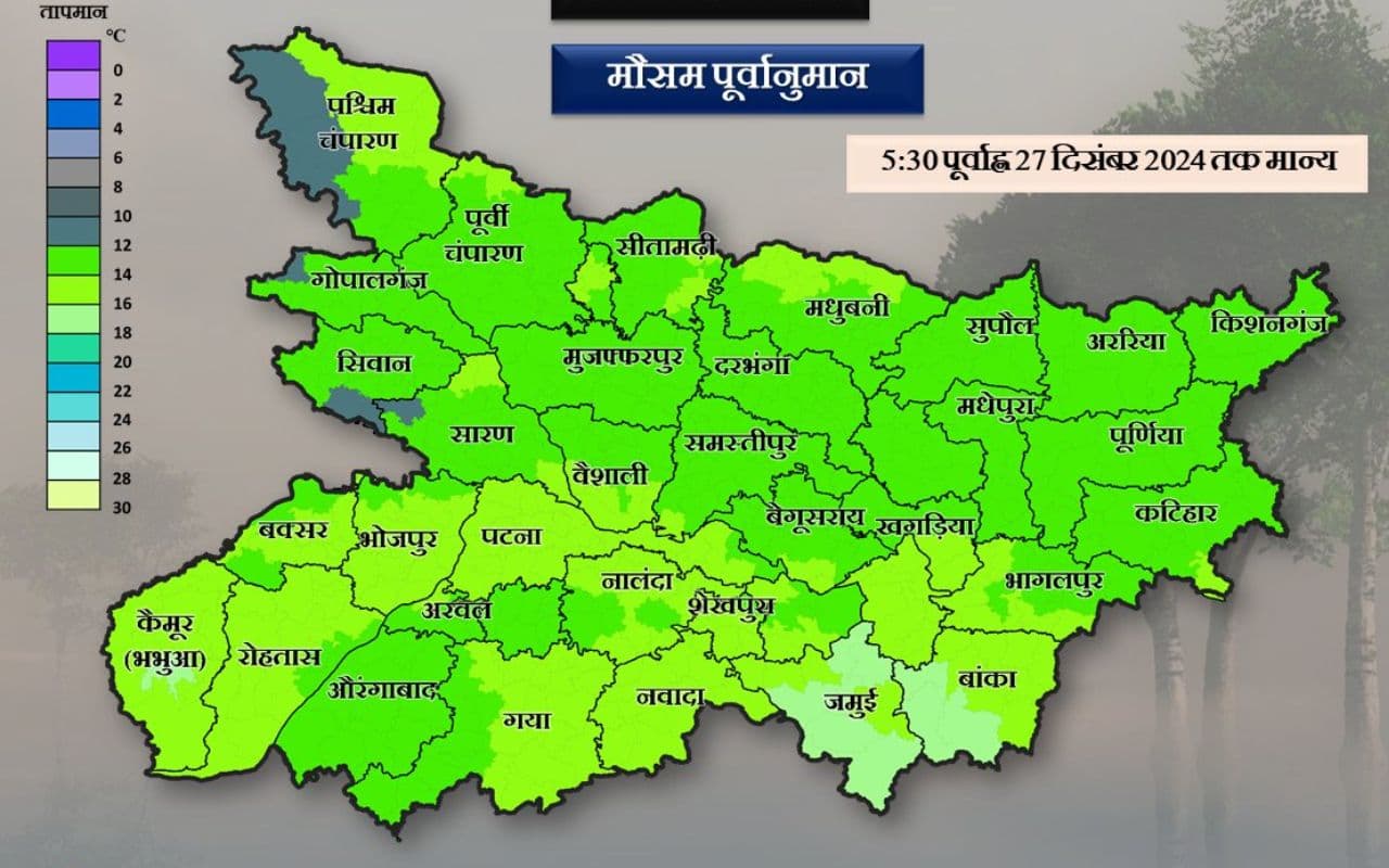 बिहार में बदल गया मौसम का मिजाज, कई जगहों पर हुई बूंदाबादी, IMD ने जारी किया बारिश को लेकर अलर्ट