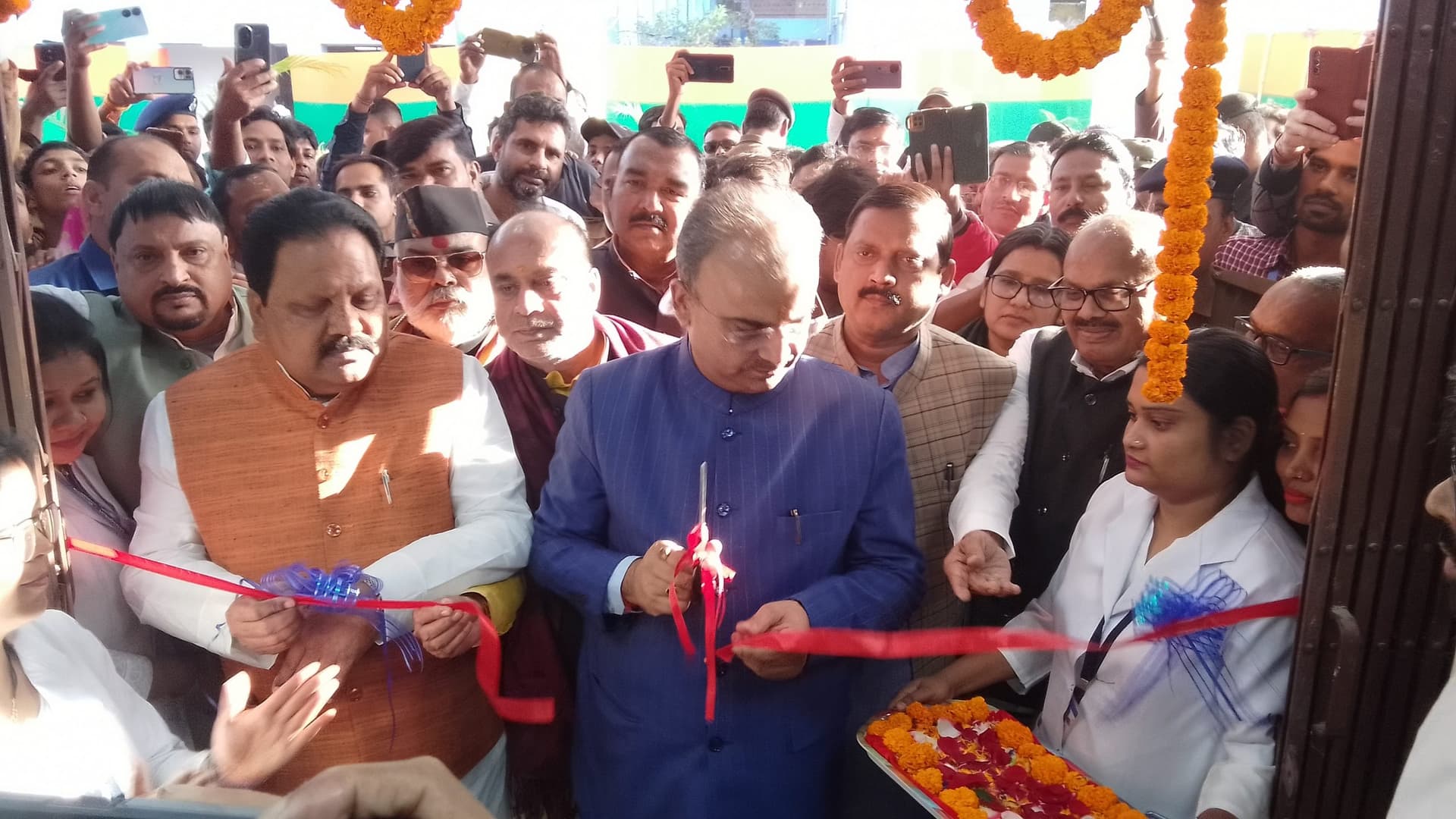 सदर अस्पताल में मातृ-शिशु अस्पताल का स्वास्थ्य मंत्री ने किया उद्घाटन