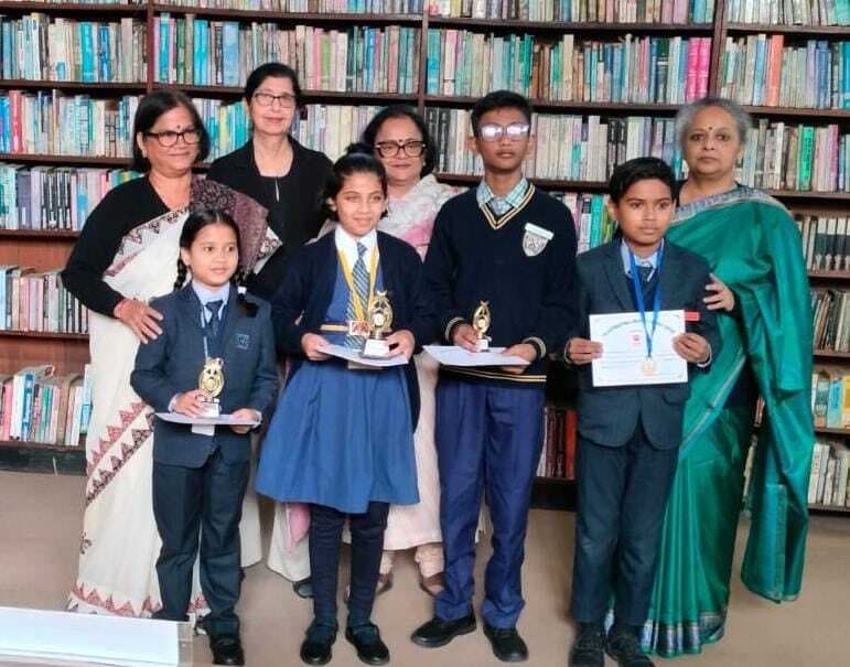 ranchi news : इंटर स्कूल हिंदी सस्वर पाठ प्रतियोगिता में बच्चों ने दिखायी प्रतिभा ranchi news : इंटर स्कूल हिंदी सस्वर पाठ प्रतियोगिता में बच्चों ने दिखायी प्रतिभा