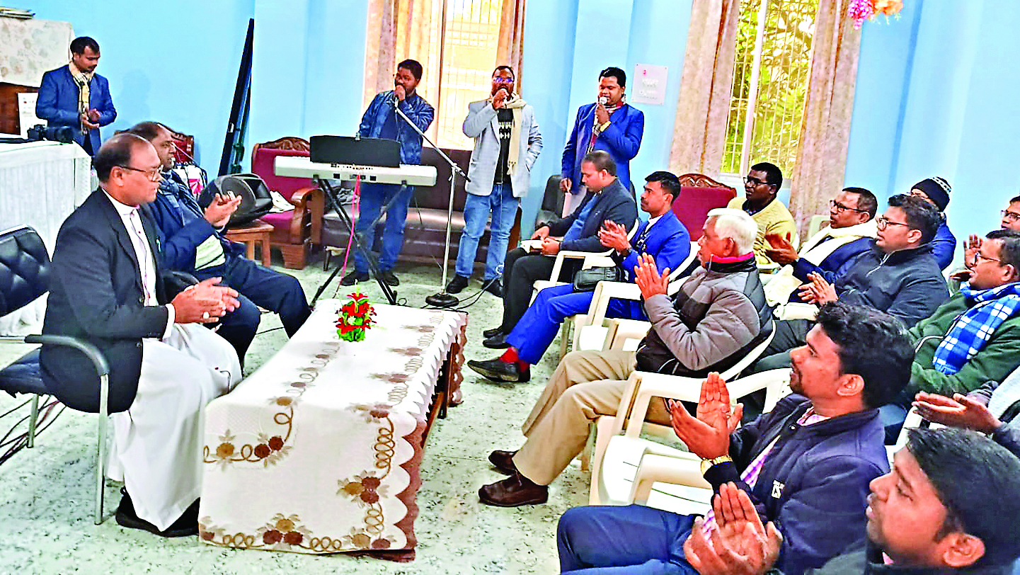 ranchi news : आर्चबिशप हाउस में पुरोहितों ने मनायी क्रिसमस गैदरिंग