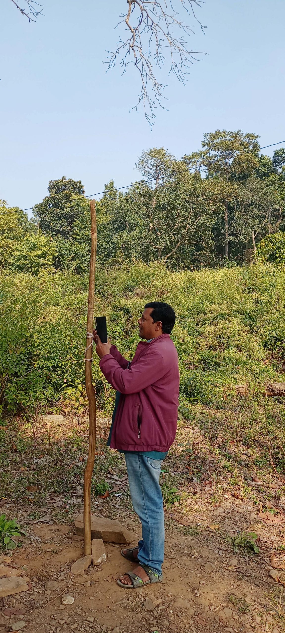 East Singhbhum : मिर्गीटांड़ गांव में नेटवर्क नहीं, स्कूल के पास खंभा गाड़कर मोबाइल टांगते हैं ग्रामीण