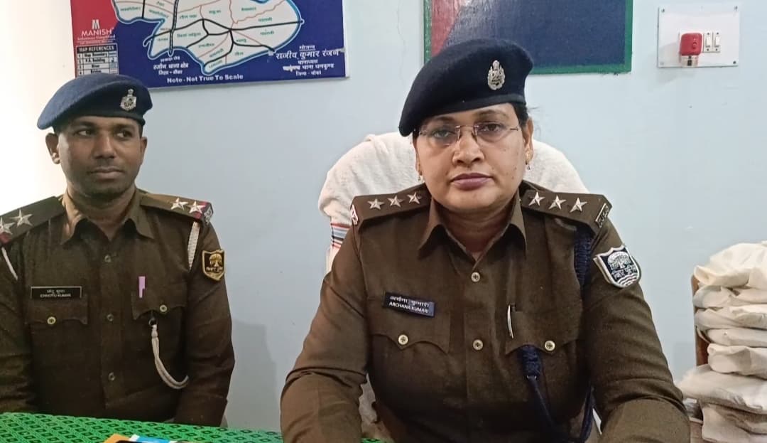 लाड़न पुल के पास गौतम लाइन होटल से 15 किलो 184 ग्राम गांजा बरामद