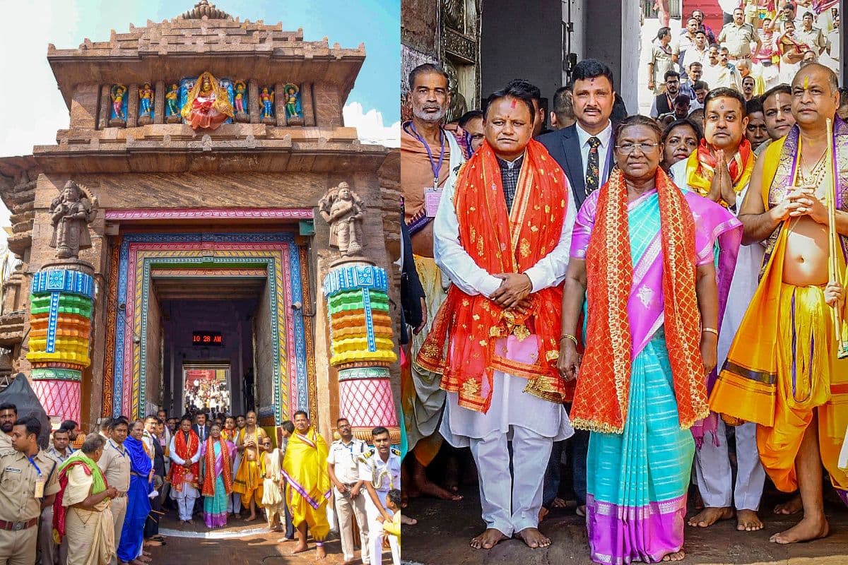 ओडिशा में एक किलोमीटर पैदल चलीं राष्ट्रपति द्रौपदी मुर्मू, देश की समृद्धि व खुशहाली का मांगा आशीर्वाद
