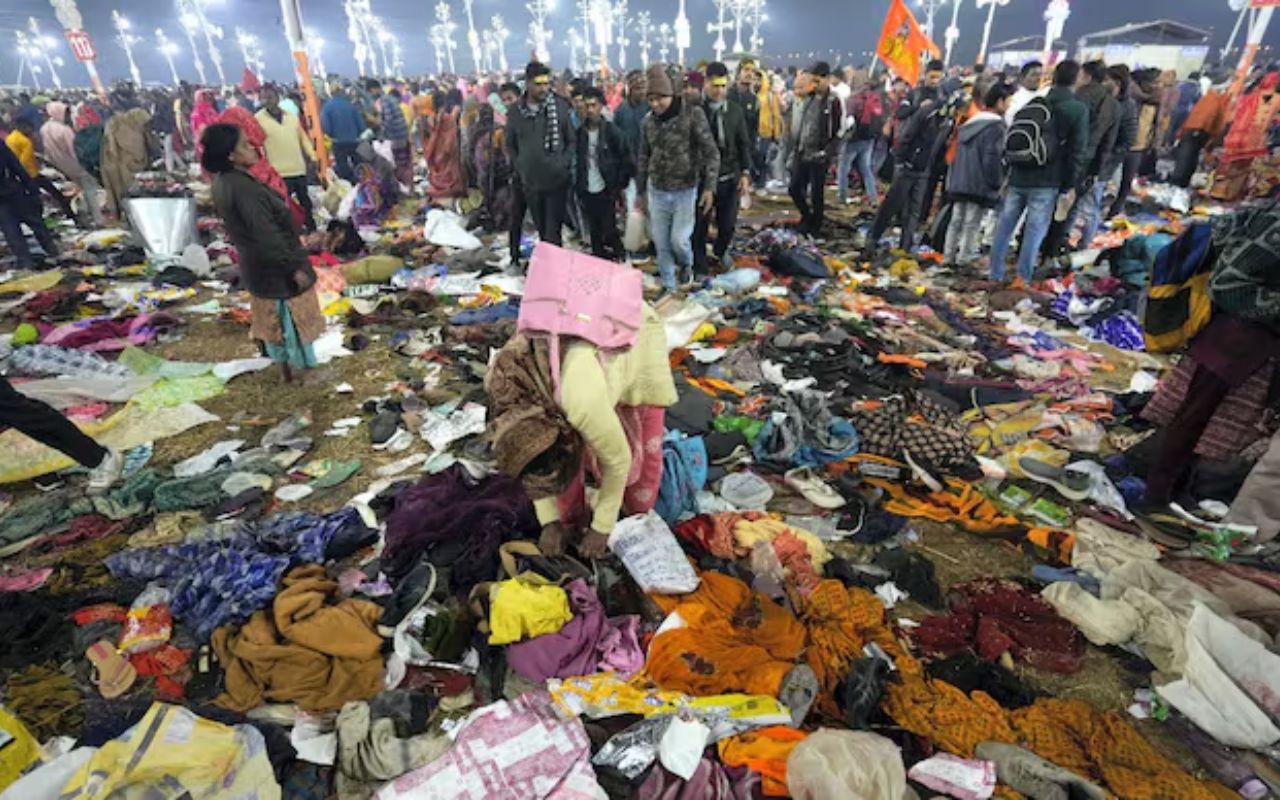 महाकुंभ भगदड़: दोनों बेटे विदेश में और विधवा मां की हो गयी मौत, बिहार से बेटी साथ लेकर गयी थी प्रयागराज