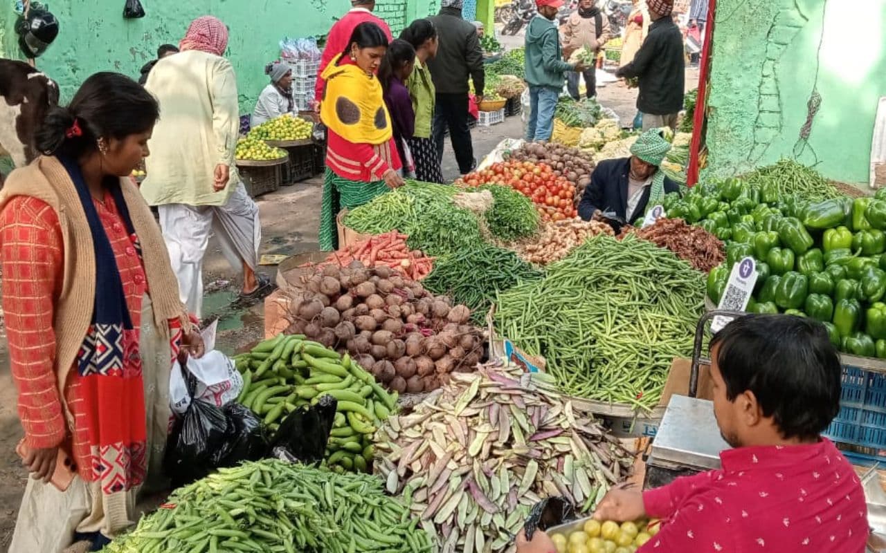 रांची के बाजारों में सस्ती हुई सब्जियां, आलू, प्याज और टमाटर के भाव भी गिरे